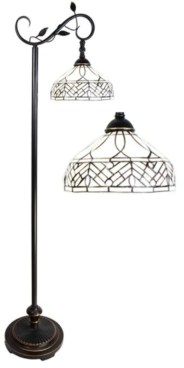 Lampa tiffany podlahová 36*152 ANTIK
