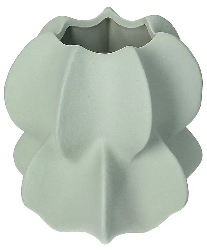 Váza Petal Green 15x17 cm