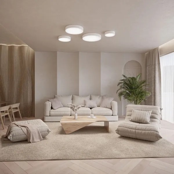 BRILAGI - LED RGBW stmievateľné stropné svietidlo CLARE 3xE27/12W/230V biela
