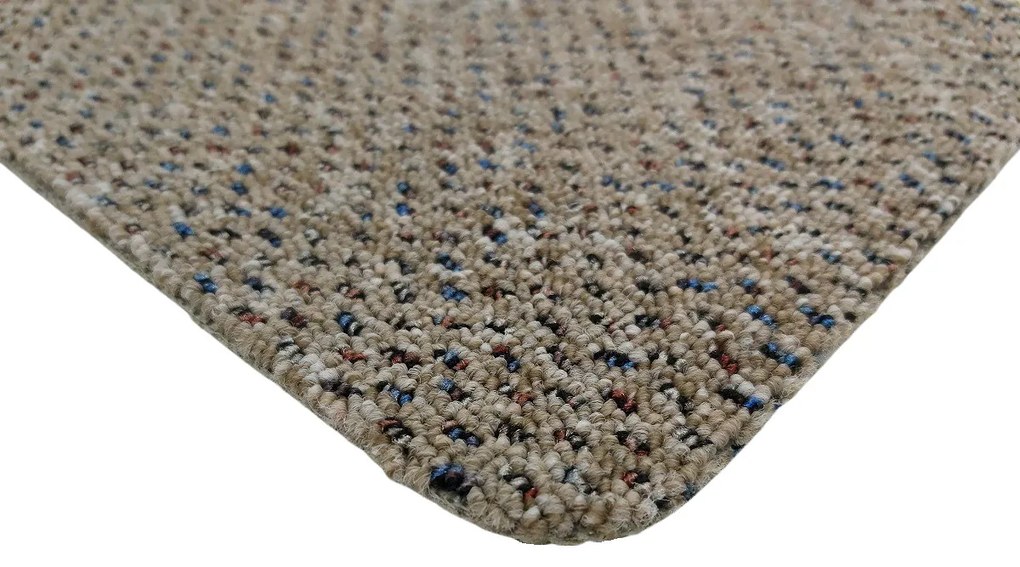 Timzo, Koberec metráž New Techno 3514 sv. béžové, na mieru, šíře 4m, béžová, ab (mriežka), chodba / predsieň