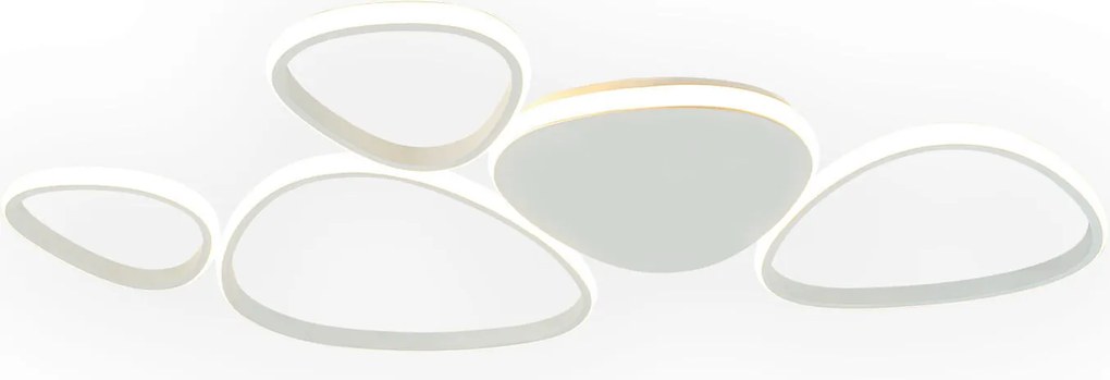 XXXLutz STROPNÉ LED SVIETIDLO, 92/52/4 cm - Online Only bytové doplnky - 004340026601