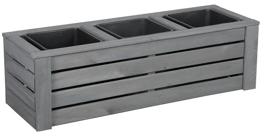 Kvetináč Kwartet III šedá