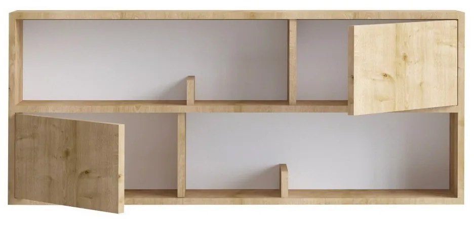 Polica so skrinkou Flora Oak