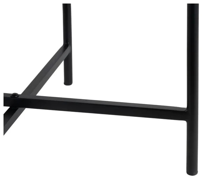 Kovový okrúhly odkladací stolík ø 40 cm Meseta – Leitmotiv