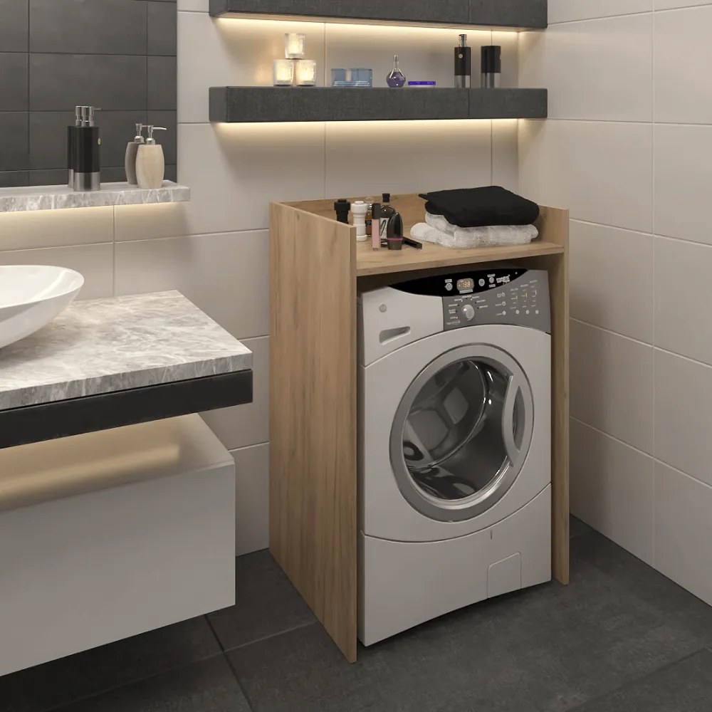 Skrinka na práčku VOJTO, dub artisan