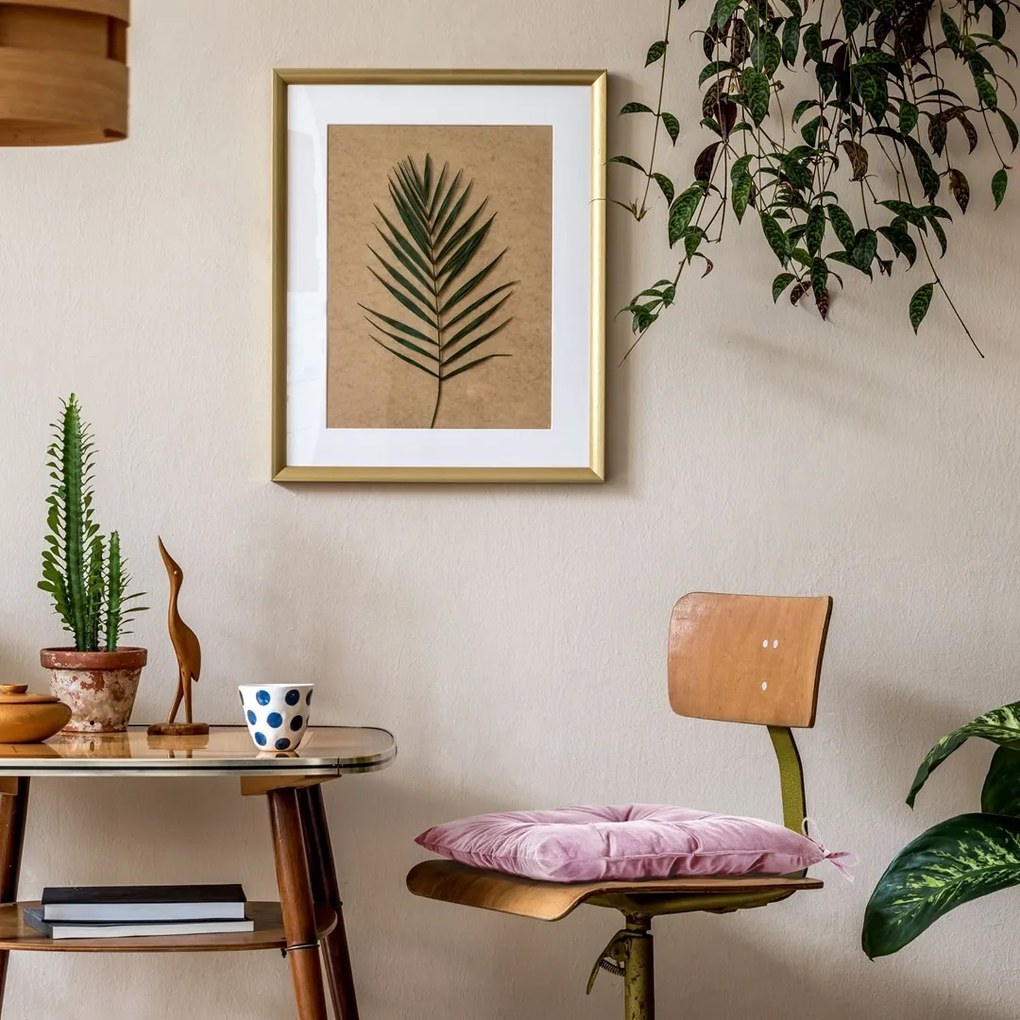 Podsedák na stoličku Aleksa svetloružová