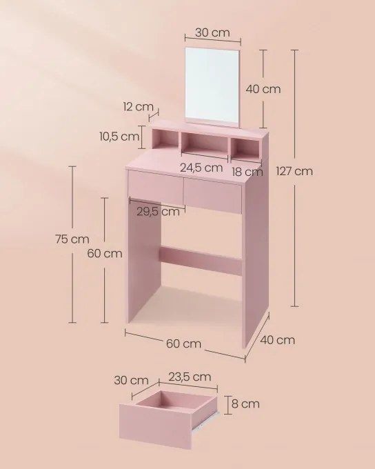 Toaletný stolík RDT103R01