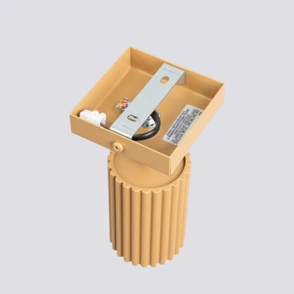 Sollux SL.1559 - Nástenné bodové svietidlo KARBON 1xGU10/10W/230V zlatá