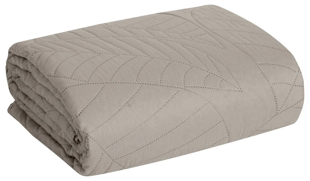 Prehoz na posteľ D91 BONI 6 220X240 cm, strieborný