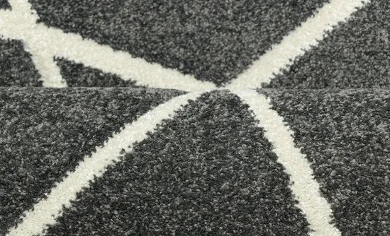 Oriental Weavers, Kusový koberec Portland 2605/RT4Z, 67x120, šedá, chodba / predsieň