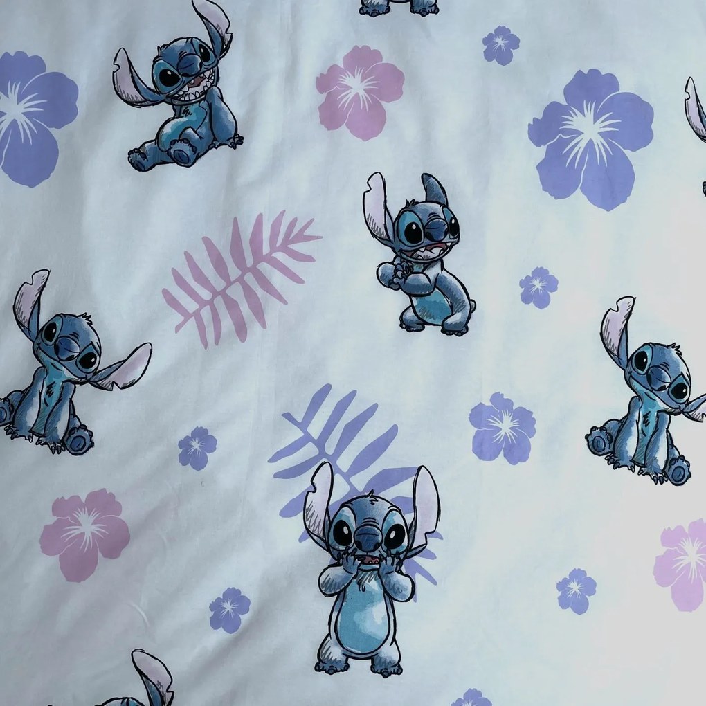 Jerry Fabrics Bavlnené obliečky 140x200 + 70x90 cm - Lilo and Stitch