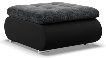 Taburetka FORESTA popolová / čierna