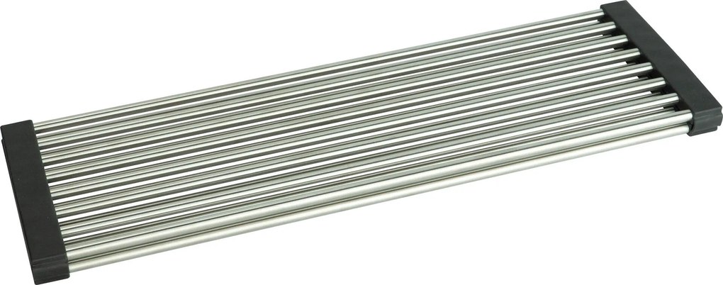 Deante príslušenstvo, skladací odkvapkávač pre Deante kuchynské drezy 470x300 mm, čierna-oceľová, DEA-ZZH_02NM