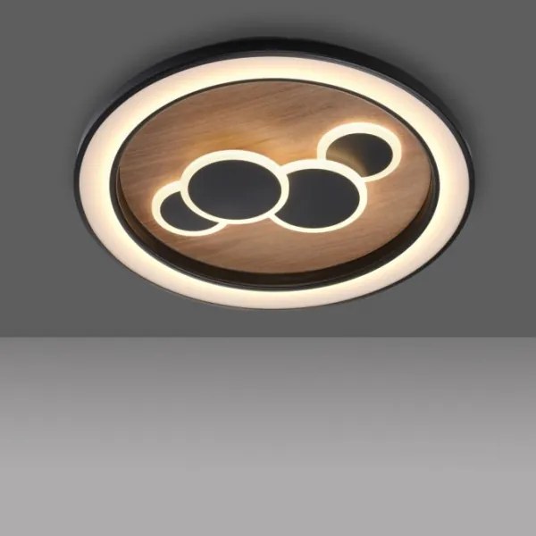 Paul Neuhaus 6284-79 - LED Stropné svietidlo ELIZA LED/55,5W/230V pr. 60 cm dub