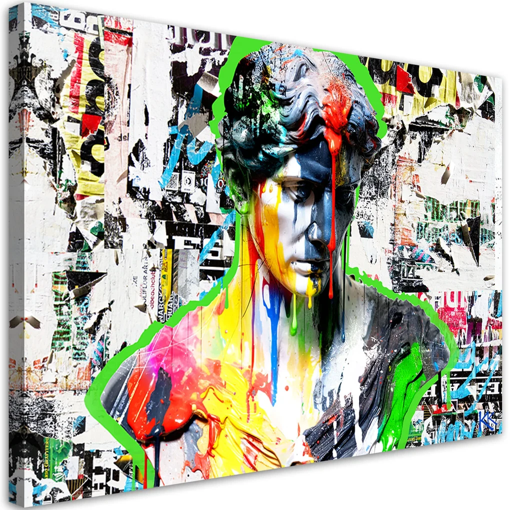 Gario Obraz na plátne Pop Art sochárstvo Rozmery: 100 x 70 cm