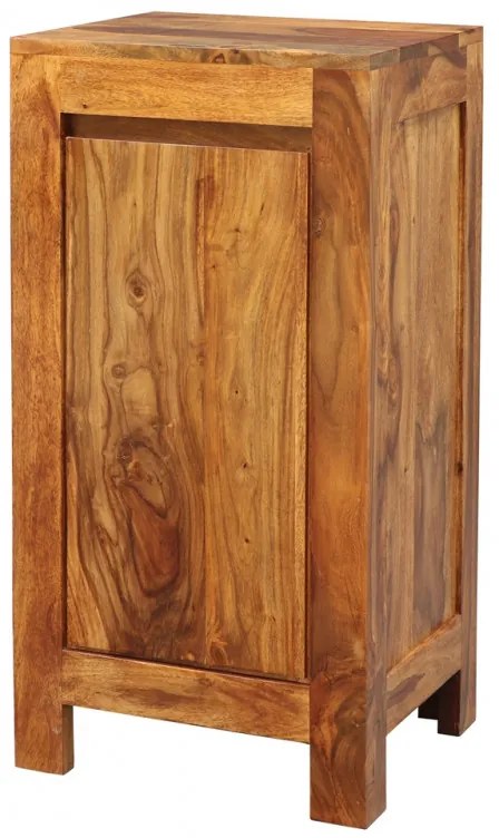 Skrinka do kúpeľne Gani 40x80x35 z indického masívu palisander Svetlomedová