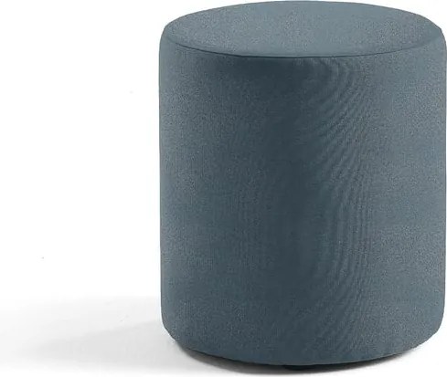Taburet CASUAL, Ø 440 mm, látka CURA, navy blue