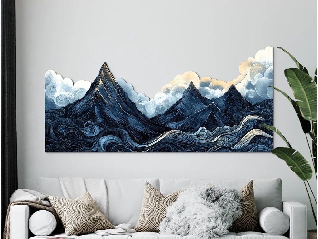 drevko | Dizajnový obraz Ticho búrky 37 x 80 cm