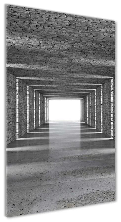 Foto obraz akrylový do obývačky Tunel z tehly pl-oa-70x140-f-73368031
