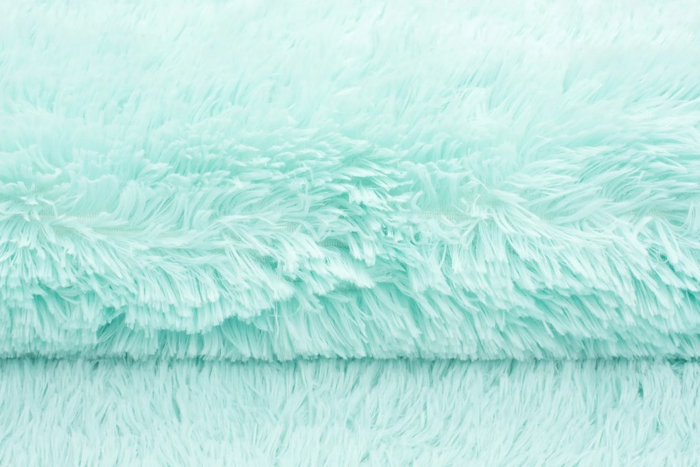 TA Koberec MINT MINT SILK Modrý Obdĺžnikový
