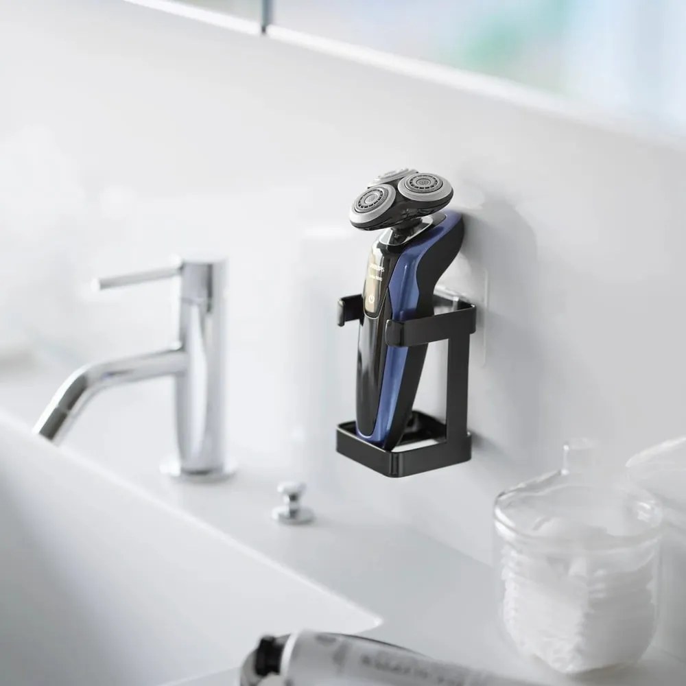 Čierny kovový držiak zariadenia starostlivosti o pleť Film Hook – YAMAZAKI