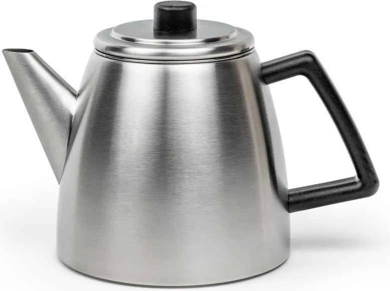 Kanvica na čaj z nehrdzavejúcej ocele so sitkom v striebornej farbe 1,1 l Duet Odense – Bredemeijer