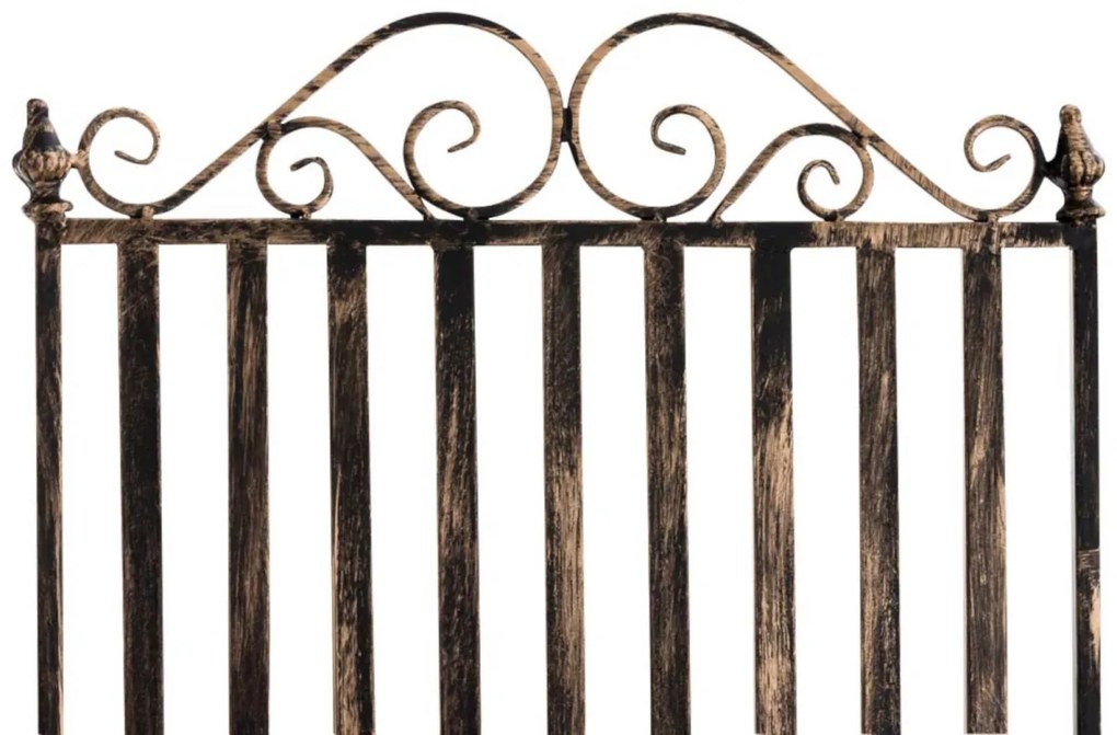 Kovové hojdacie kreslo Smile (SET 2 ks) - Bronzová