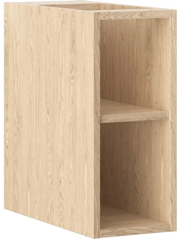 Mexen Box-A, otvorená skrinka s policou 20 cm, dub, 91AX2-0200-470-0-81