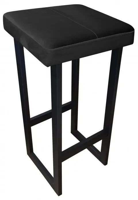 Stolička bez opěradla Lanne 75 cm Magic velvet 15