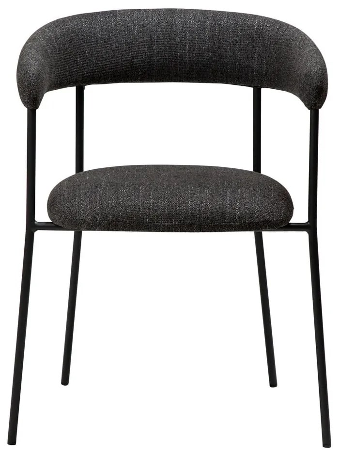 Antracitové kreslo Plenti – DAN-FORM Denmark