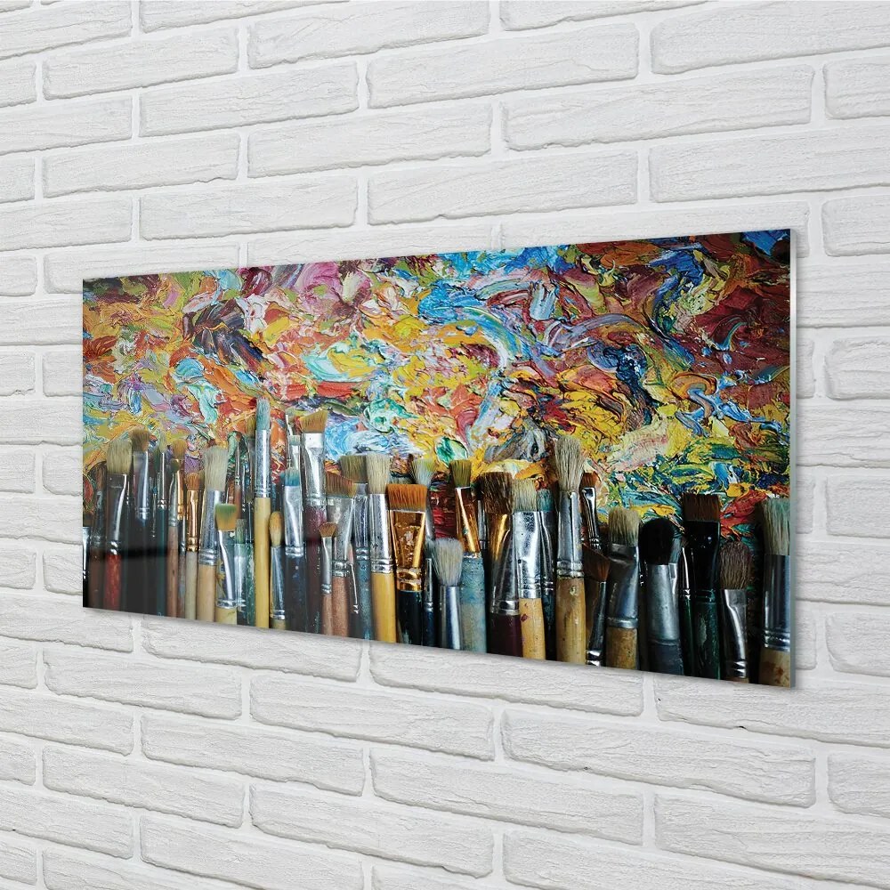 Obraz na skle kefy Mazy 120x60 cm