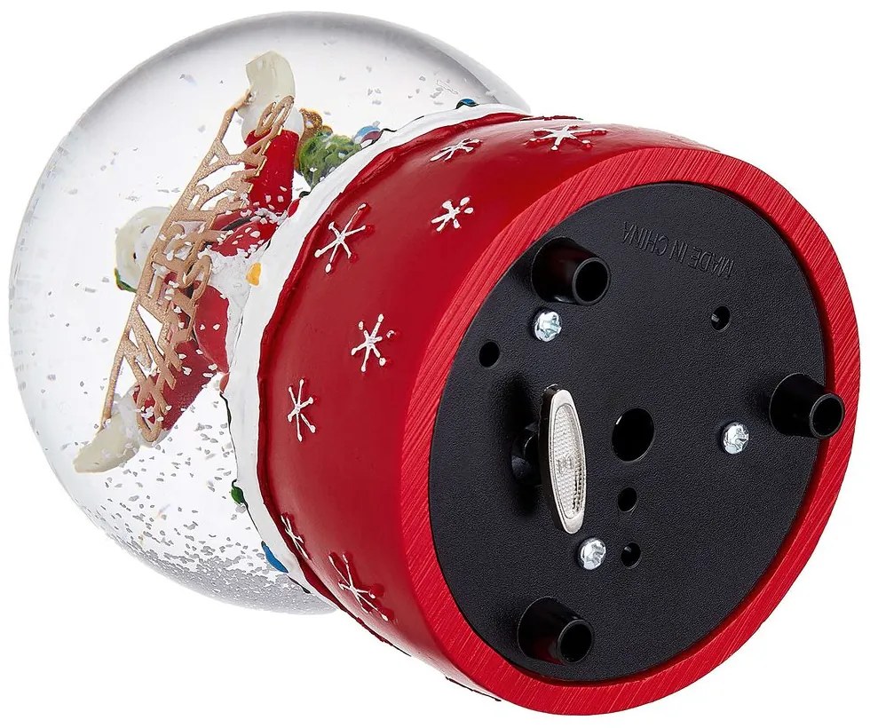 X-MAS Hracia skrinka Santa s girlandou
