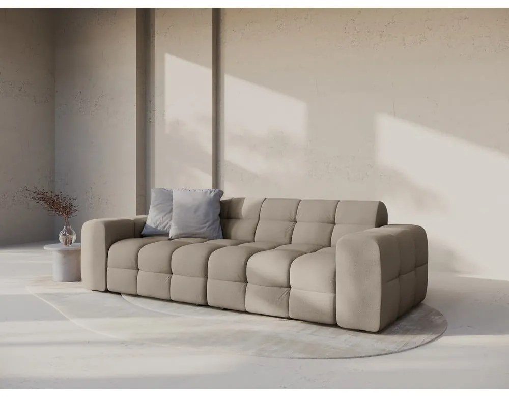 Hnedá pohovka 255 cm Kendal – Micadoni