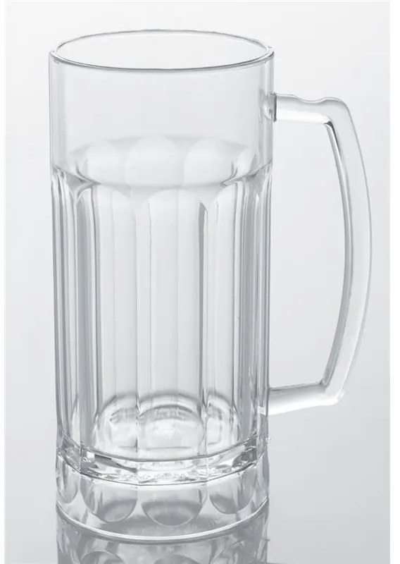 METPLAS POLYKARBONÁTOVÝ POHÁR NA PIVO 340ML PRIEHĽADNÝ