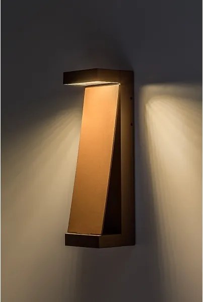 Rabalux 77068 - LED vonkajšie nástenné svietidlo BRADU LED/13W/230V IP65 hnedé