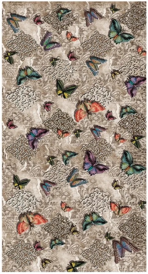 Behúň Vitaus Butterfly Touch, 80 × 170 cm