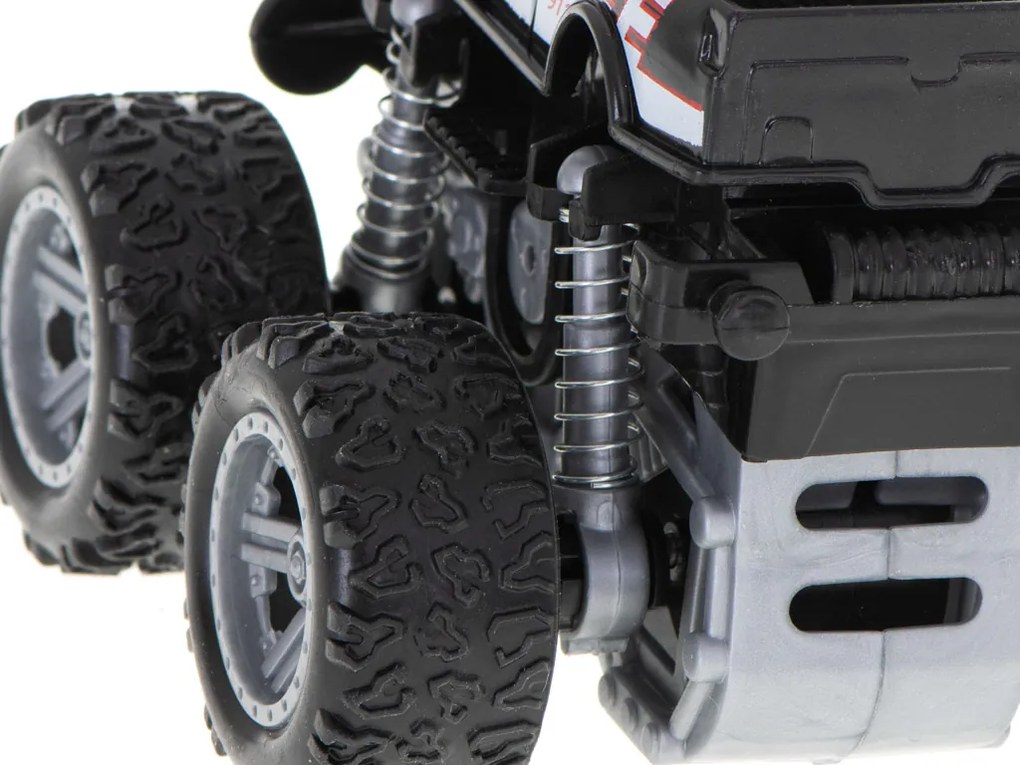 KIK KX5663 Terénne auto Monster Truck 1:36 Police, čierna