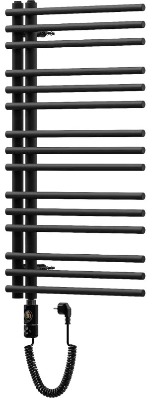 Mexen Neptun, elektrické vykurovacie teleso 900 x 500 mm, 600 W, čierna, W101-0900-500-2600-70