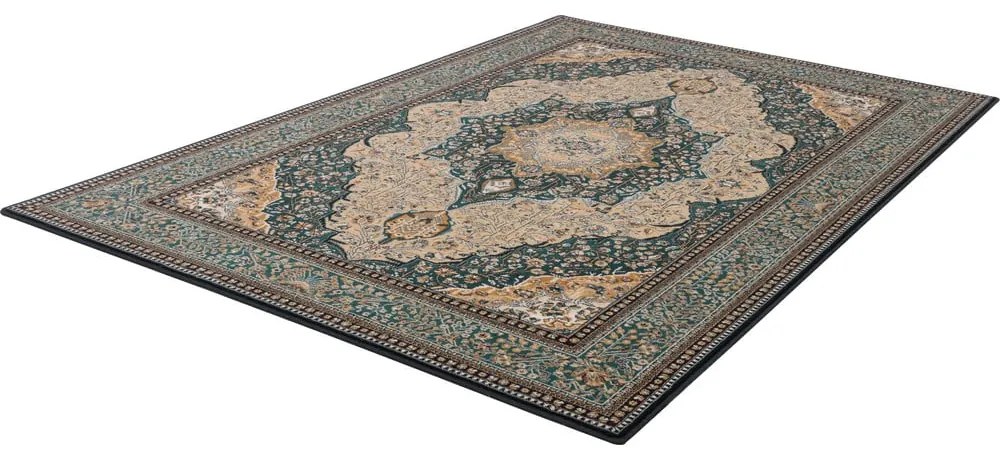 Zelený vlnený koberec 160x240 cm Charlotte – Agnella