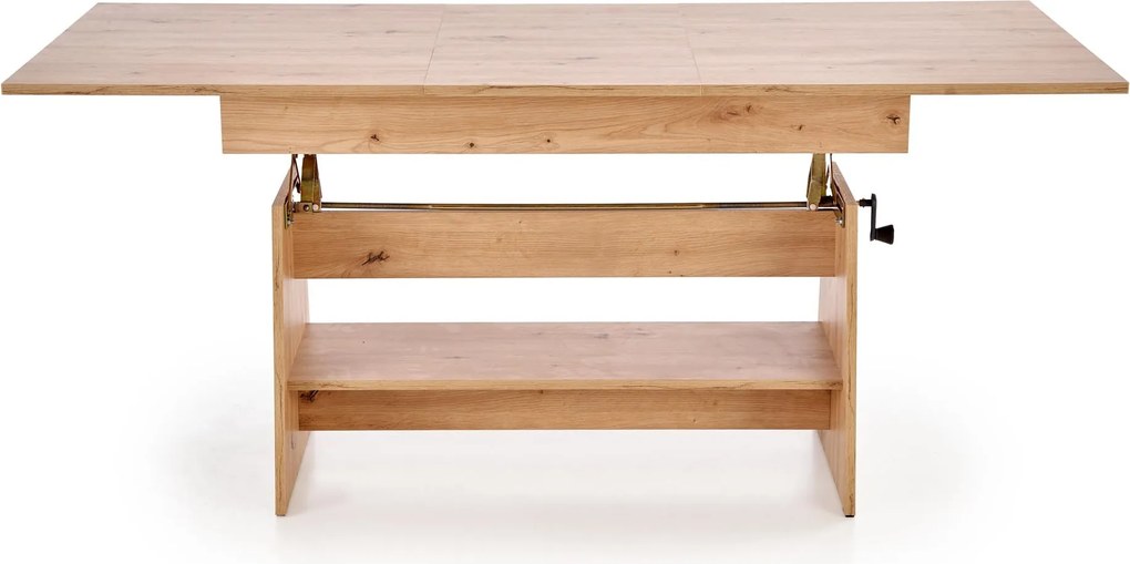 Rozkládací konferenční stolek Erika dub artisan