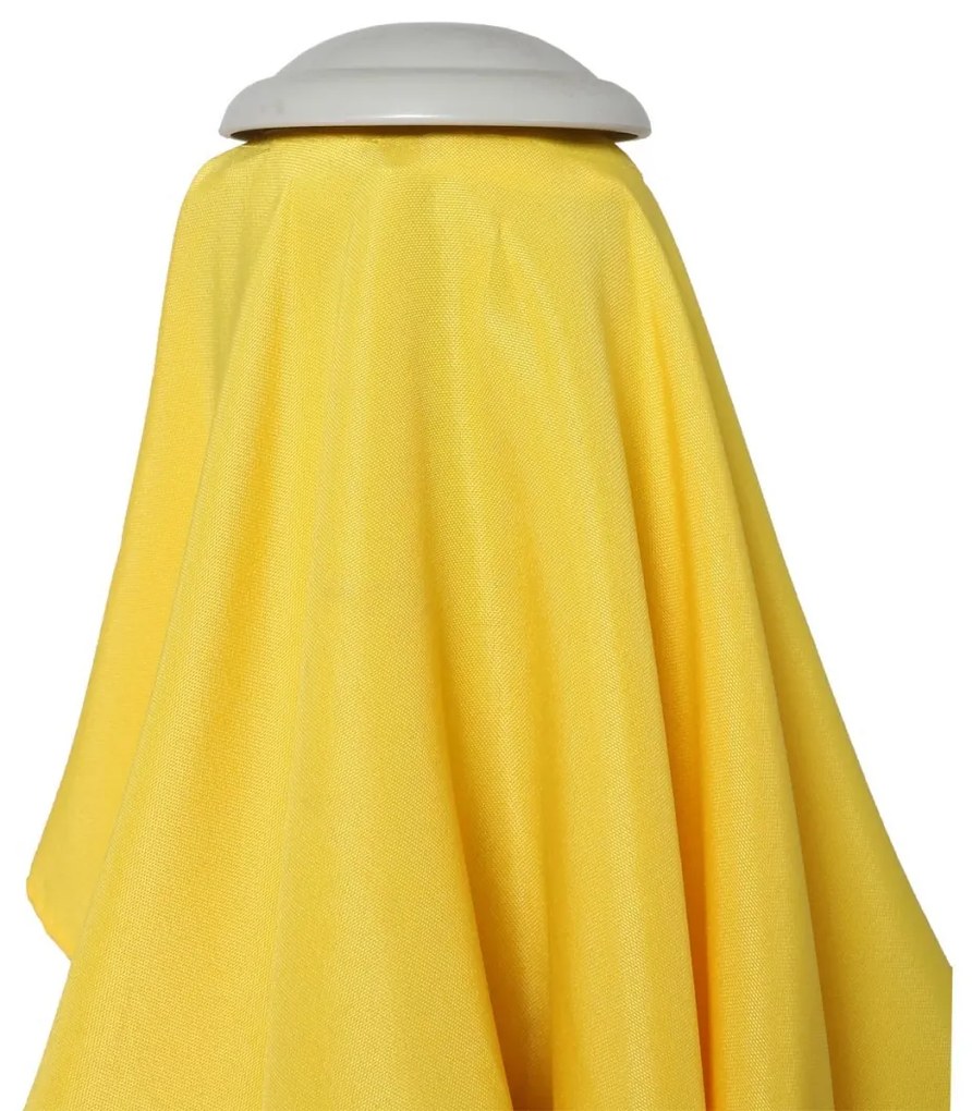 Slnečník N23 2x3m polyester/hliník - žltá