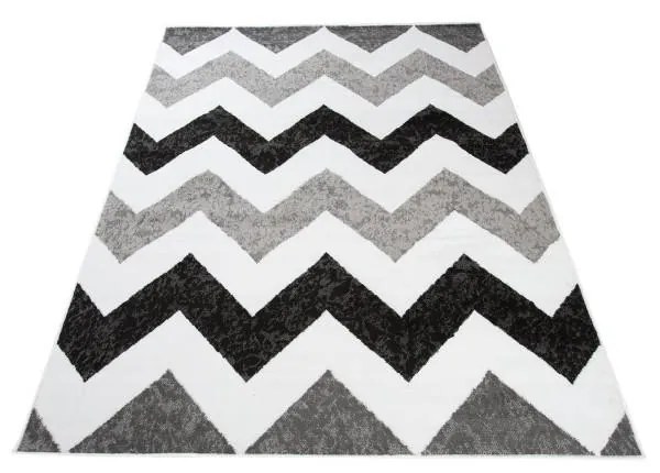 Kusový koberec PP Zero sivý 300x400cm