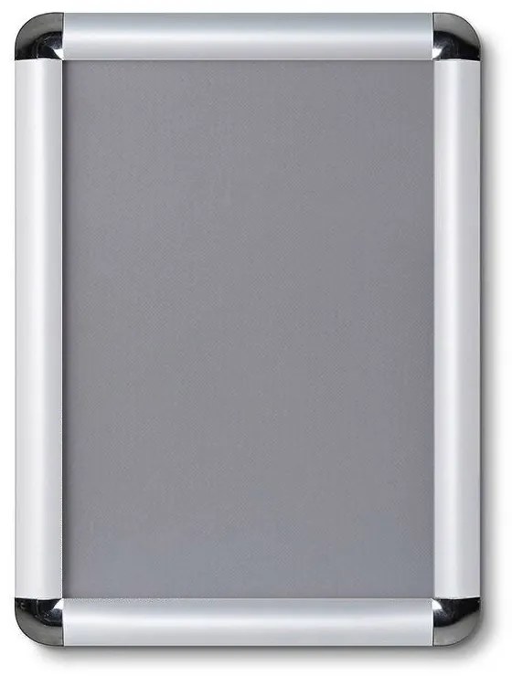 Klip rám A4, okrúhle rohy