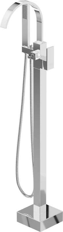 Mexen Veda voľne stojaca vaňová batéria, chrómová - 75433-00