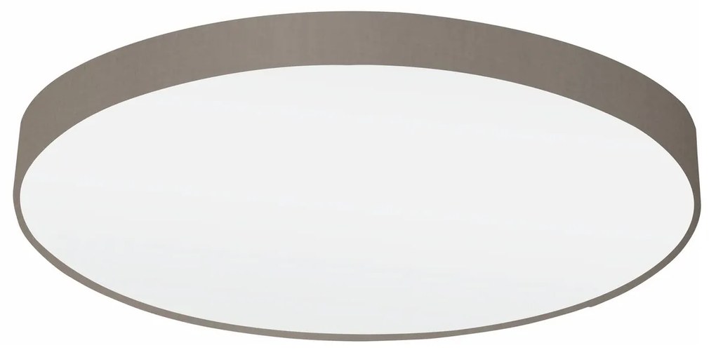 EGLO Stropné svietidlo PASTERI, okrúhle, 7xE27, 60W, 98cm, okrúhle, šedohnedé