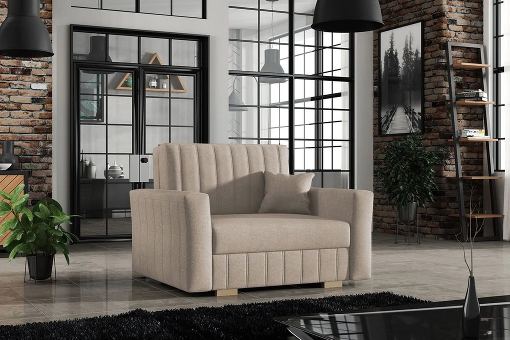 Kreslo Clivia Glam I, Dostupné poťahy: Kronos 07