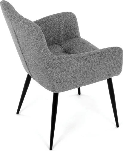 Jedálenská stolička sivá DCH-P3146 SIL2