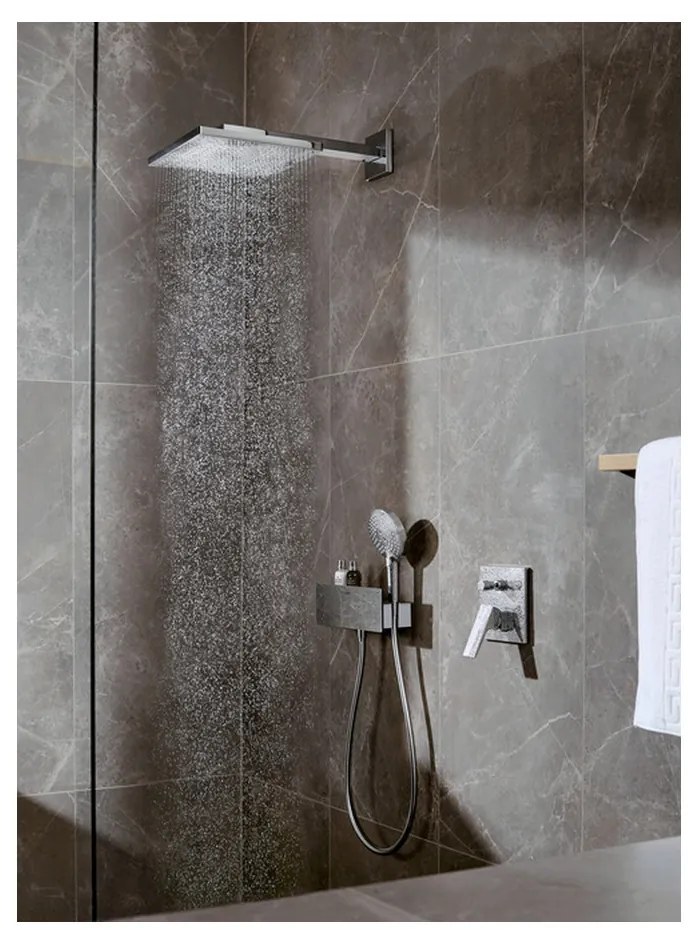 Hansgrohe Metropol, vaňová batéria pod omietku s bezpečnostnou kombináciou, chrómová, HAN-32546000