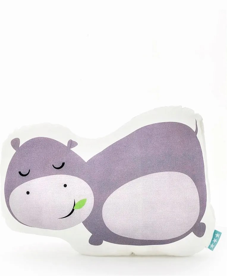Bavlnený vankúšik Mr. Fox Hippo 40 × 30 cm