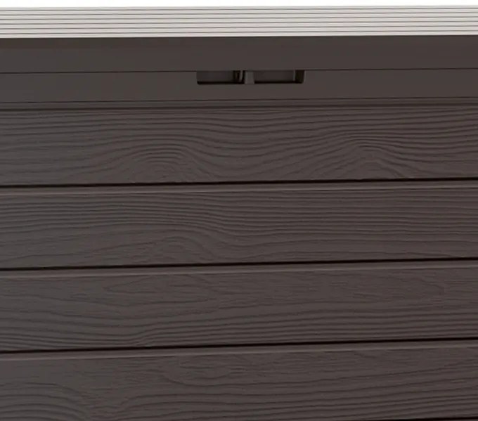 InternetovaZahrada Úložný box Woody 280 L - hnedý
